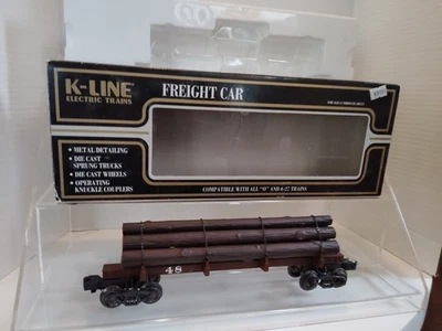 Coche de troncos esqueleto fundido a presión K-LINE #48 Foto 1 de 4