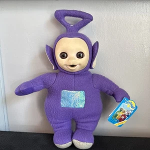 Teletubbies Tinky Winky Vintage 1996 With Open And Close Eyes With Tag - Picture 1 of 14