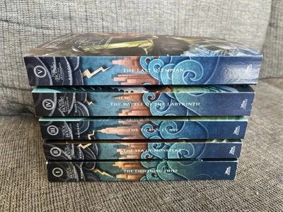 Percy Jackson and the Olympians, 5 Book Paperback Set Bundle by Rick Riordan - image 1 of 4