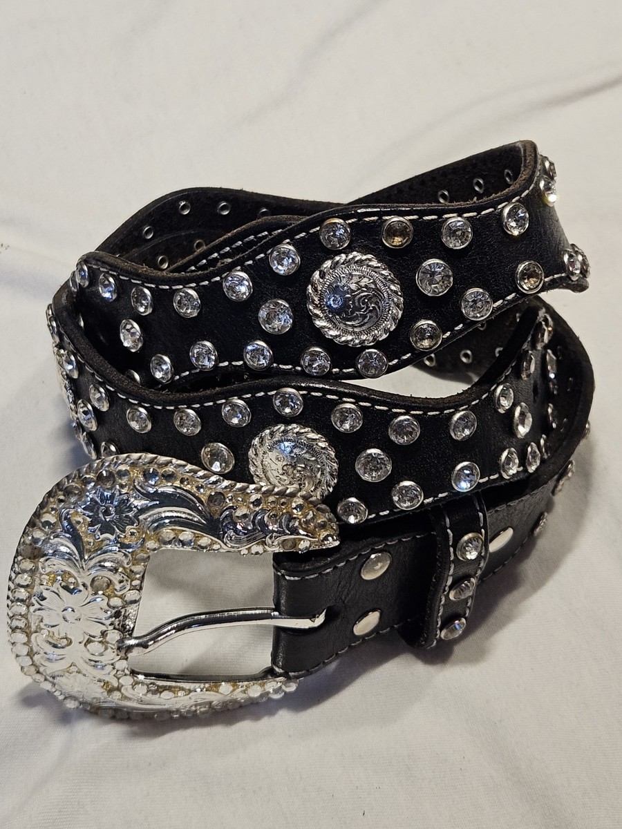 最安値FUTURE ARCHIVE RHINE STONE BELT BLACK