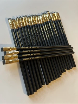 50 X Blackwing Palomino карандаши дерево логотип сбалансированный классический матовый черный без коробки - Изображение 1 из 4