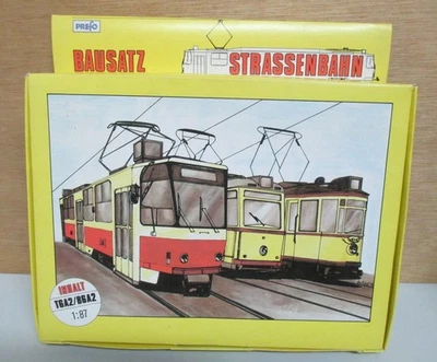 PREFO 1:87 H0: DDR Straßenbahn Bausatz "TGA2/B&A2" in OVP - Bild 1 von 4