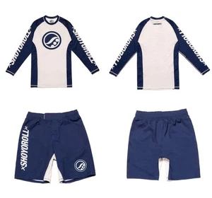 Shoyoroll Comp Edition 20.3 Standard CE Rash Guard LS & Bjj Training Shorts Gi - Picture 1 of 6