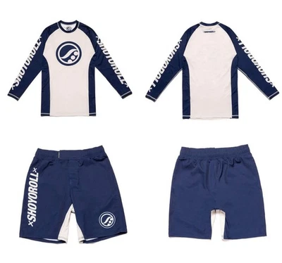 Shoyoroll Comp Edition 20.3 Standard CE Rash Guard LS & Bjj Training Shorts Gi - Image 1 of 4