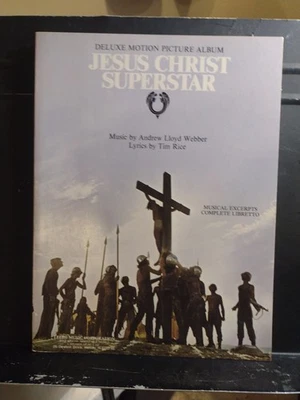 Jesus Christ Superstar Songbook Deluxe Motion Picture Album Piano  Guitar New!! - Image 1 of 4