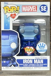 Funko Pop! Iron Man SE Exclusive Marvel Make A Wish W/ Protector - Picture 1 of 2
