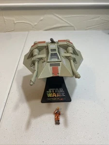 VTG 1995 Star Wars Micro Machines Action Fleet Rebel Snow Speeder Galoob - Picture 1 of 6