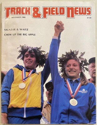 1980 Track and Field News November         High School Annual, XC Issue, Nike ad - Image 1 of 4