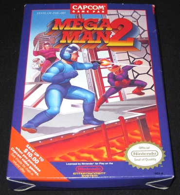 Mega Man 2 - Solo caja (Nintendo NES) auténtico Foto 1 de 4