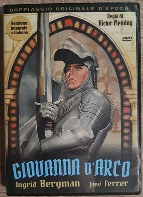 Giovanna d'Arco 1948 DVD Fuori Catalogo Ingrid Bergman Victor Fleming J. Ferrer - Immagine 1 di 3