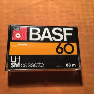 BASF LH SM 60  Cassette,IEC I/Normal Position,Top Zustand,1979,rare - Picture 1 of 6