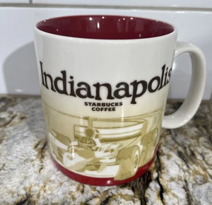 STARBUCKS Indianapolis Collector's Series Mugs Global Icons 2011 16oz - Picture 1 of 24