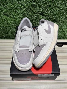 Size 9M/10.5W - Jordan 1 Retro Low OG Atmosphere Grey Sz 9 CZ0790-101 - Picture 1 of 6