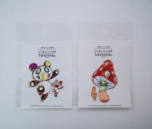 Takashi Murakami Mononoke Kyoto Stickers – Panda + Mushroom - Japan Limited - Picture 1 of 1