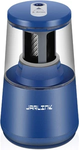 Elektrischer Bleistiftspitzer, strapazierfähige helikale Klinge zum schnellen Schärfen, Auto Stop f - Bild 1 von 12