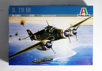 Savoia Marchetti Sm 79 III Serie ANR Italeri 1/72 + Fotoincisioni Eduard - Immagine 1 di 3