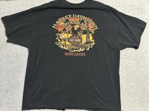 T-shirt manica corta uomo Harley Davidson Dhahran Arabia Saudita 3XL 2015 - Foto 1 di 9