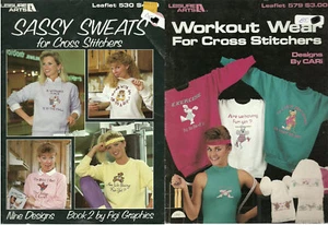 LOTE DE 2 LIBROS DE PUNTO DE CRUZ PARA REFRANES DE CAMISA Y ANIMALES - Imagen 1 de 1