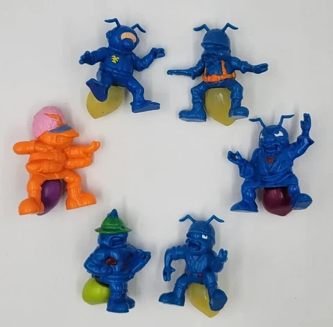 Vintage 1987 ARMY ANTS Toy LOT rare 1980s Hasbro retro Mini Acton Figures Cover