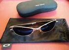 Oakley Wiretap Silver with Blue Iridium Sunglasses Vintage Classic collectable