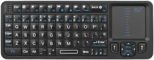 Rii Wireless Keyboard with Trackpad,Bluetooth Keyboard&2.4G Wireless Keyboard w - Picture 1 of 7