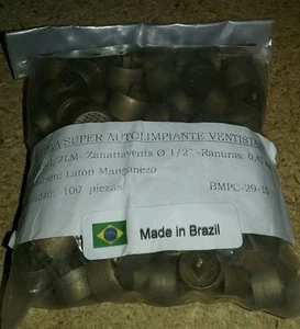 QTY 100 - VENTISTAMP VENTILA ZVP45, 1/2"LM, 45MM, BMPC 29-15, NEW, FREE SHIP, A2 - Picture 1 of 3