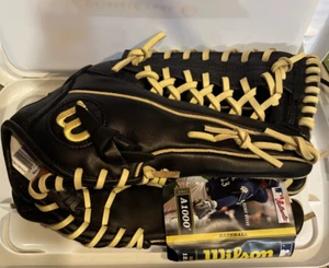 Neu mit Etikett Wilson Serie A1000 MLB authentisch ECCO Elchleder Baseballhandschuh Größe 12,5 - Bild 1 von 18