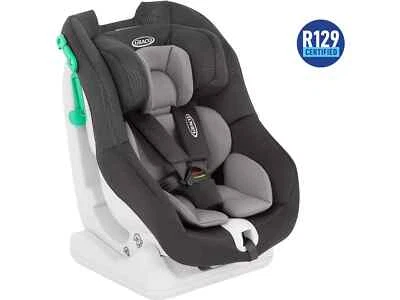 Graco Extend LX R129 Car Seat  Group 0+/1 Birth to approx 4Y, Midnight - Image 1 of 4