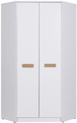 Marmex Grant G8 - Eckschrank; Kleiderschrank mit Kleiderstange und Einlegeböden - Bild 1 von 4