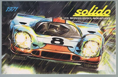 ▬►SOLIDO - TEKNO - SUPERBE ÉTAT NEUF ANCIEN Catalogue Catalog ORIGINAL 1971 - Imagen 1 de 4