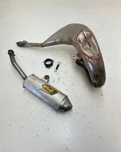 96 1996 Honda CR125R Cr 125 r OEM TIGHT Exhaust Header Muffler Silencer READ DES - Picture 1 of 19