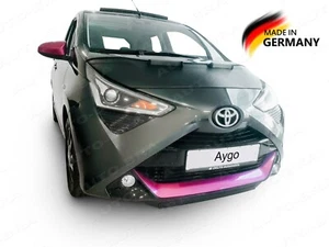 SUJETADOR CON CAPUCHA DE COCHE se adapta a TOYOTA Aygo desde 2014 MÁSCARA NARIZ DELANTERA - Imagen 1 de 5
