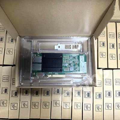 Intel X550-T2 10Gigabit 10GBe 10Gbit Dual Port Server Adapter GbaseT PCIe x8 3.0 - Image 1 of 4