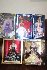 Barbie Reproduktion Tanz bis Morgengrauen 1920, verzauberter Abend Seidenflamme Konvolut Set - Bild 1 von 4