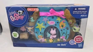 Littlest Pet Shop LPS Sea Shack # 2091 & 2092 Haustiere Spielhaus & Zubehör Neu im Karton - Bild 1 von 9