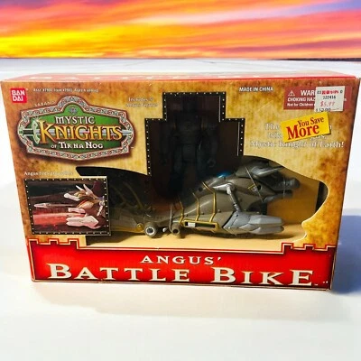 Bicicleta de Batalla de Colección Saban’s Angus’ Mystic Knights Of Tir Na Nog Bandai Sellada Foto 1 de 4