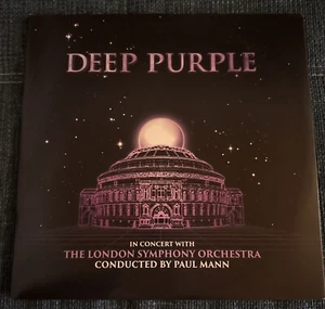DEEP PURPLE/LONDON SYMPH.ORCH.-LIVE ROYAL ALBERT.LTD ED 3 VINYL 2CDs LP - Bild 1 von 3