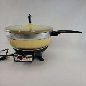 Oster Electric Chafing Dish Table Top Controlled Heat Gold