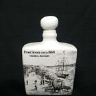 Porcelain Flask Decanter Altkunstadt Germany Front Street 1868 Bermuda Vintage