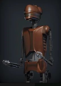 Droid EV 9D9 Resin Model Kit Unpainted 3D Print - Picture 1 of 4