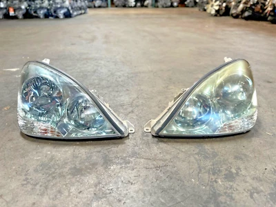 LEXUS LS430 2001-2003 HID Chrome Head Lights Lamps pair oem jdm - Image 1 of 4