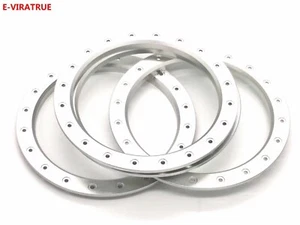 E-VIRATRUE Outer Lock Rings Fits PRO-Line MX43 Tire For TRAXXAS XMAXX/XRT4pcs - Picture 1 of 4