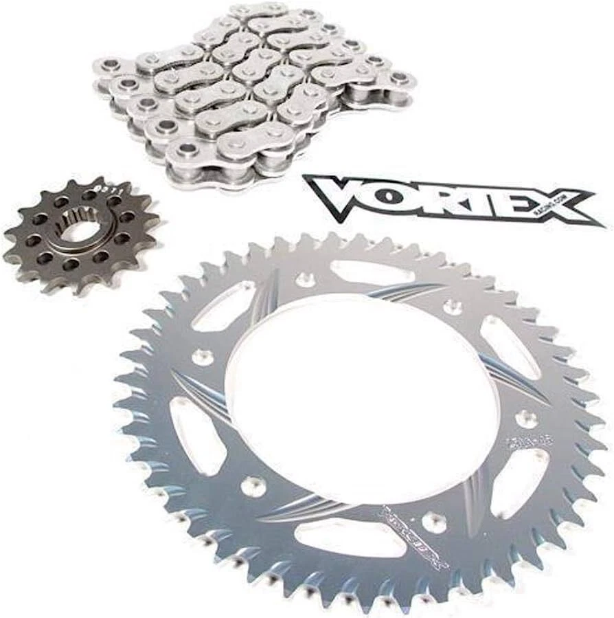 Kit piñón/cadena Vortex CKG6316 dorado 15/47T SIL SX3 520-114L Foto 1 de 1