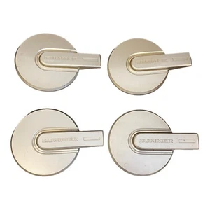 Set of 4 2006 - 2010 OEM Hummer H1 Silver OEM Center Cap's - C/N 9594964  - Picture 1 of 9