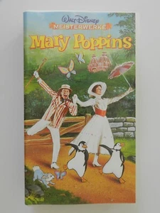 VHS Video Kassette Mary Poppins Walt Disney Meisterwerk - Bild 1 von 1
