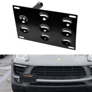 Bumper Tow Hook License Plate Bracket Mount Holder For Porsche Macan, Audi Q7 - Bild 1 von 13