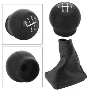 Complete Package Gear Knob and Gear Lever Dust Cover for Opel Meriva A - Picture 1 of 12