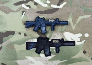 Parche de PVC L119A1 Diemaco - Versión de agarre delantero 3D UKSF SAS SBS SFSG SRR SFW - Imagen 1 de 3
