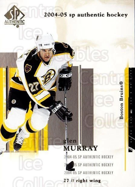 2004-05 SP Authentic #10 Glen Murray - Image 1 of 1