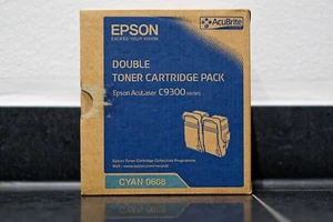Toner Epson C9300 - cyan - S050608 - double pack - neuf et emballage d'origine - Photo 1/6